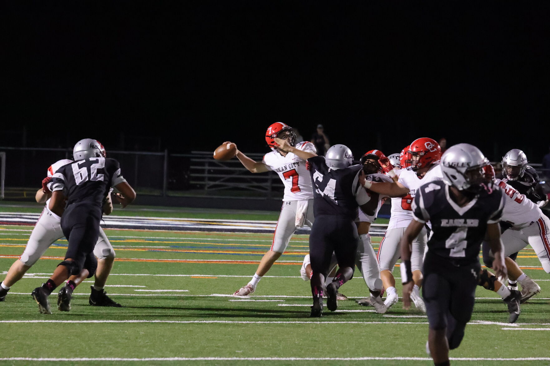 Ocean City vs Egg Harbor Township football game